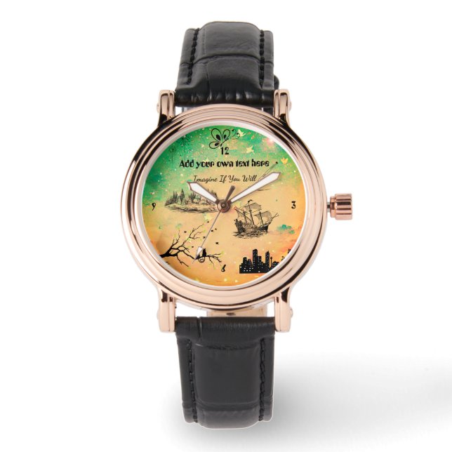 Reloj De Pulsera "Imagine If" Women's Watch (Anverso)