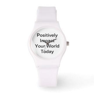 Reloj De Pulsera Impacto positivo en su mundo