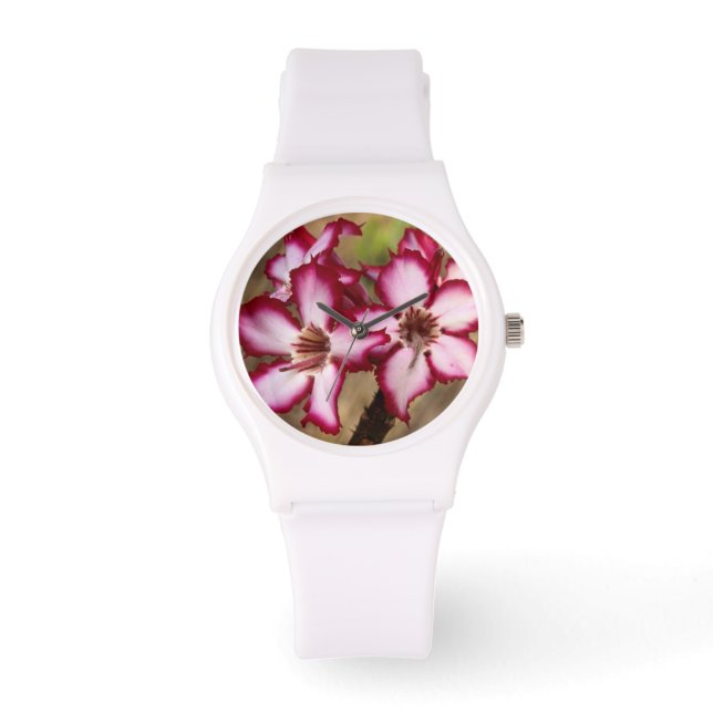 Reloj De Pulsera Impala Lily (Adenium Multiflorum), Kruger (Anverso)