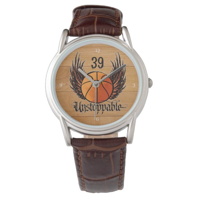 Reloj De Pulsera Imparable (baloncesto) (Anverso)