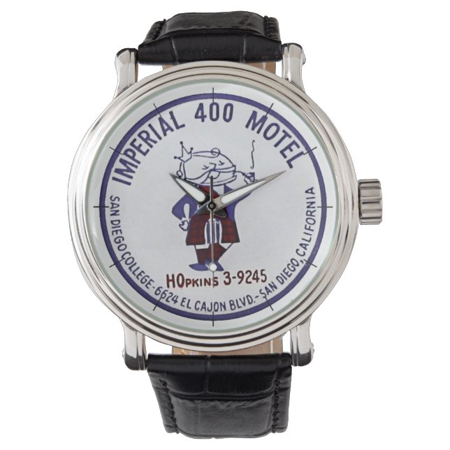 Reloj De Pulsera Imperial 400 Motel (Anverso)