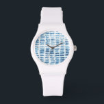 Reloj De Pulsera Impresión de acuarela de Indigio<br><div class="desc">Impresión de acuarela de Indigio. Artista: Grace Popp. ID de la imagen: 153151FN.</div>