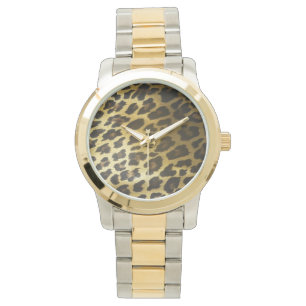 Reloj De Pulsera Impresión de leopardo