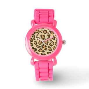 Reloj De Pulsera Impresión de leopardo