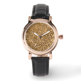 RELOJ DE PULSERA IMPRESIÓN LEOPARDE