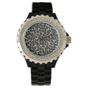 Reloj De Pulsera Impresión salvaje del leopardo