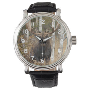 Reloj De Pulsera Impresionante alce toro