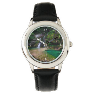 Reloj De Pulsera Impresionante cascada Virje, Poster de Eslovenia