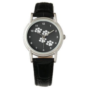 Reloj De Pulsera Impresiones de la pata de los mascotas