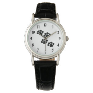 Reloj De Pulsera Impresiones de la pata de los mascotas