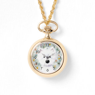 Reloj De Pulsera Impresiones Fluffy Westie