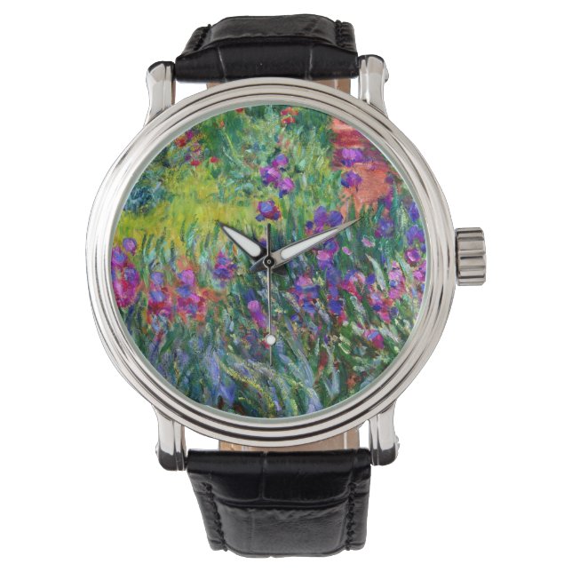 Reloj De Pulsera Impresionismo de Iris Garden (Anverso)
