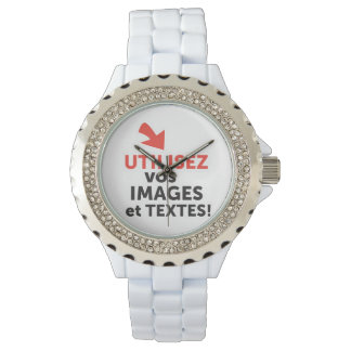 Reloj De Pulsera Imprimos vos diseños en ligne DIY en Français