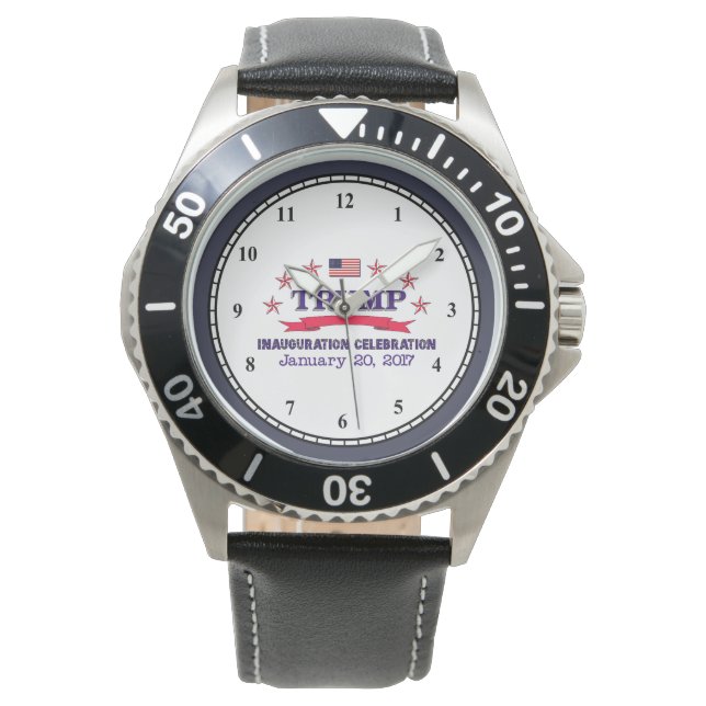 Reloj De Pulsera Inauguración de Trump (Anverso)