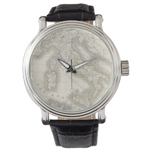 Reloj De Pulsera Inconformista del mapa de Italia de la antigüedad
