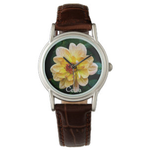 Reloj De Pulsera Increíble imagen de flor