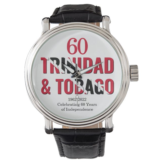 Reloj De Pulsera Independencia en el 60 aniversario de TRINIDAD (Anverso)