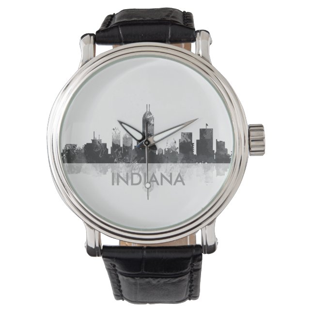 Reloj De Pulsera INDIANA, INDIANAPOLIS SKYLINE - Ver (Anverso)