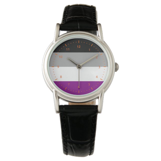 Reloj De Pulsera Indicador de asexualidad Watch (Anverso)