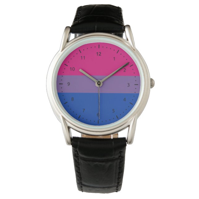 Reloj De Pulsera Indicador de Bisexualidad Watch (Anverso)