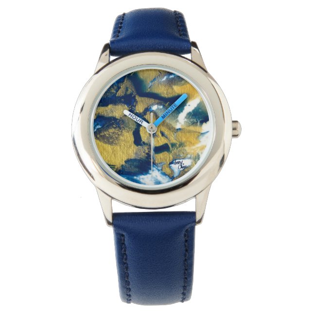 Reloj De Pulsera Indigo brillante SPWW (Anverso)