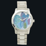 Reloj De Pulsera Indigo falso I<br><div class="desc">Floral</div>