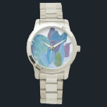 Reloj De Pulsera Indigo falso I<br><div class="desc">Floral</div>