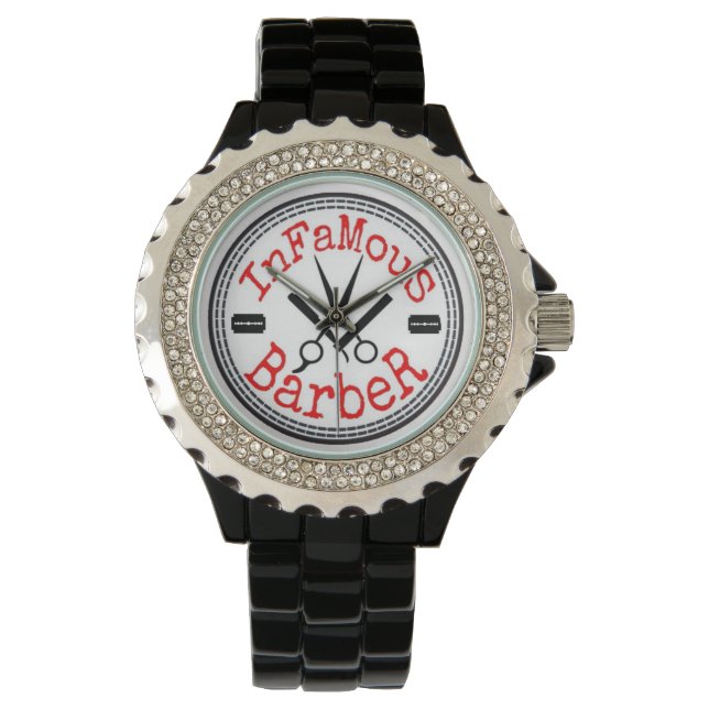 Reloj De Pulsera InFamous Barber Watch (Anverso)