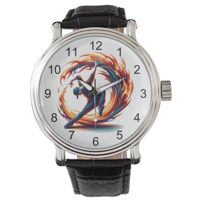 Reloj De Pulsera Inferno Spin - Enciende el espíritu de la Breakdan (Anverso)