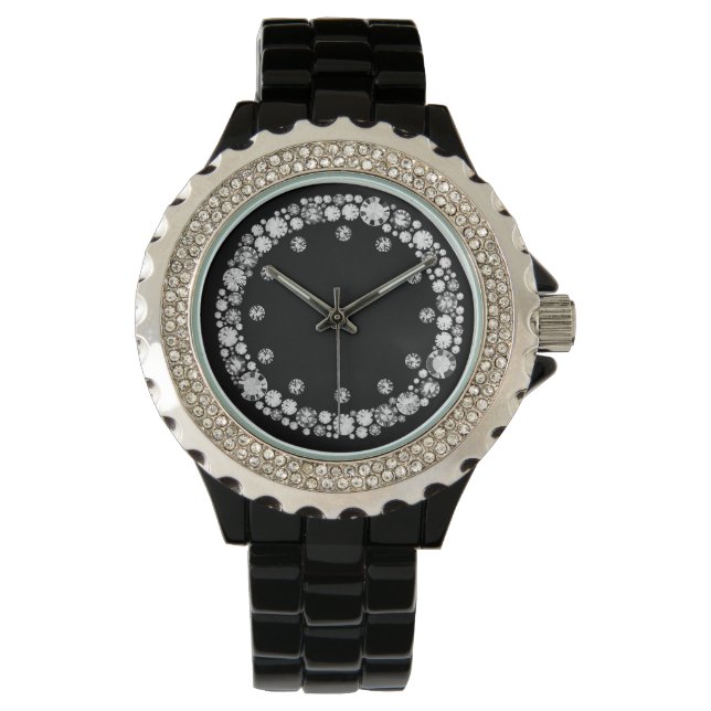 Reloj De Pulsera Infinidad de diamantes (Anverso)