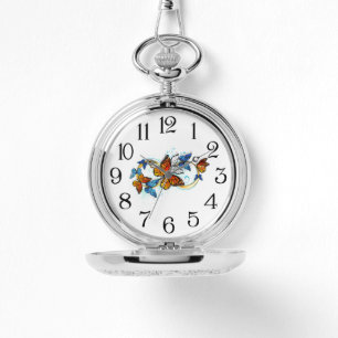 Reloj De Pulsera Infinidad de Mariposas Monarca