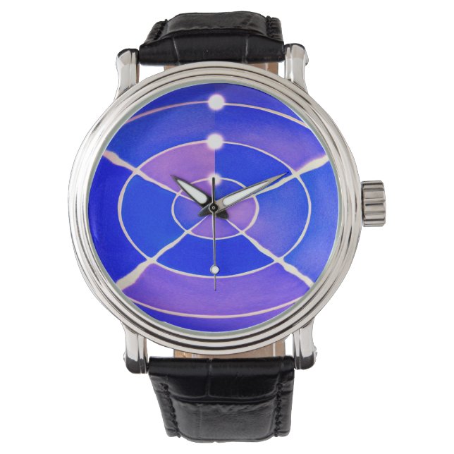 Reloj De Pulsera Infinito azul elegante de moda (Anverso)