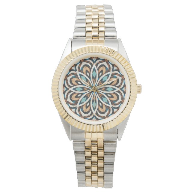 Reloj De Pulsera Infinity Flower Mandala (Anverso)
