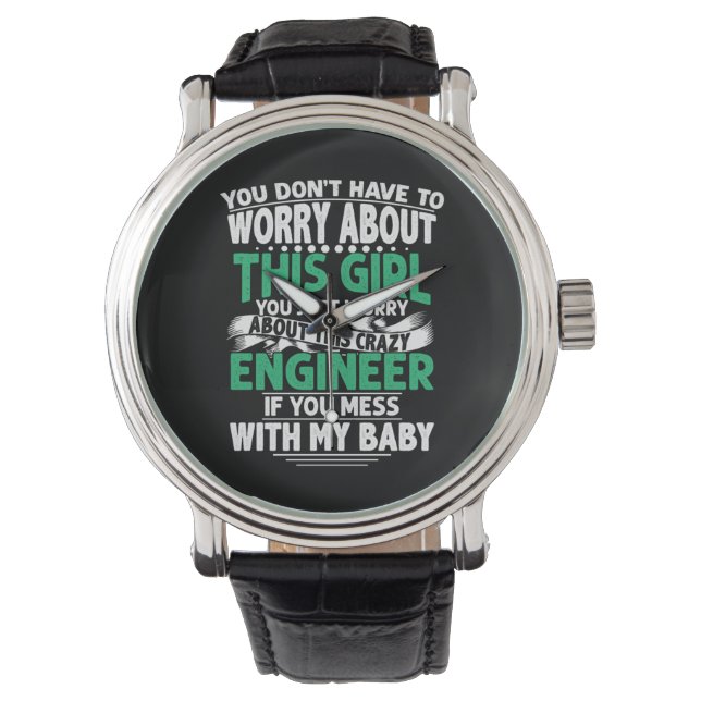 Reloj De Pulsera Ingeniero Chica Ingeniero (Anverso)