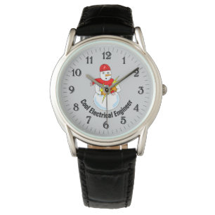 Reloj De Pulsera Ingeniero eléctrico Snowman