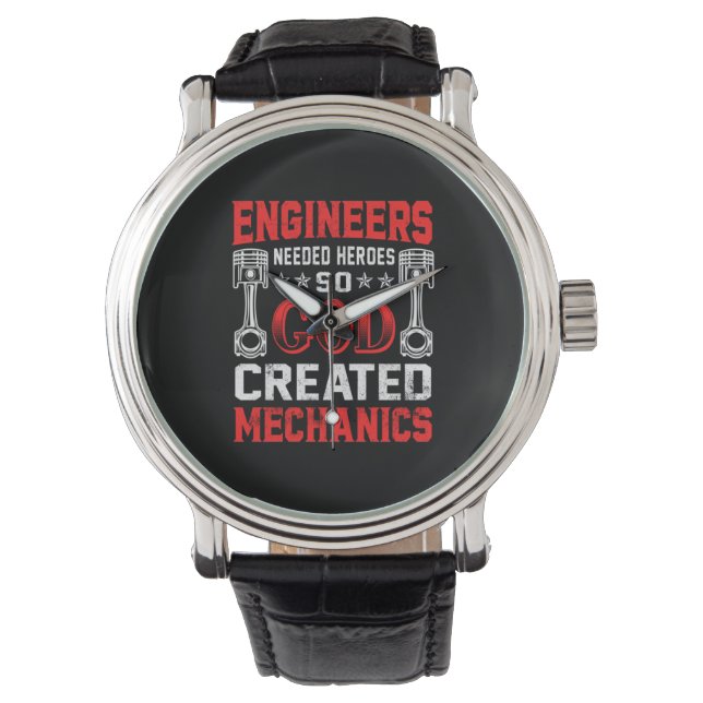Reloj De Pulsera Ingenieros mecánicos necesitan héroes (Anverso)