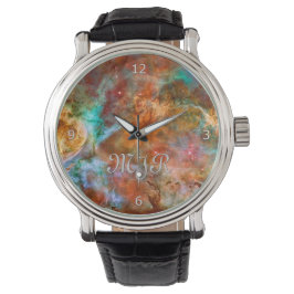 Reloj De Pulsera Iniciales del monograma - Carina Nebula, Argo Navi