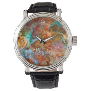 Reloj De Pulsera Iniciales del monograma - Carina Nebula, Argo Navi