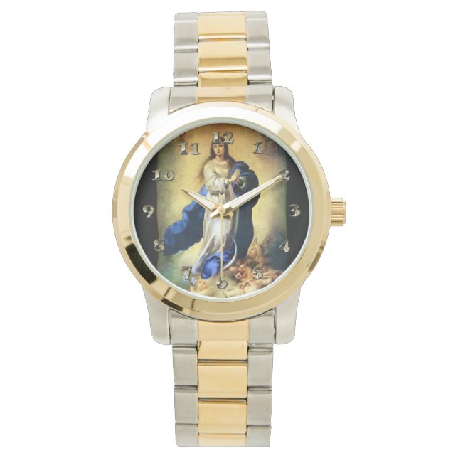 Reloj De Pulsera Inmaculada concepción de la Virgen María - Murillo (Anverso)