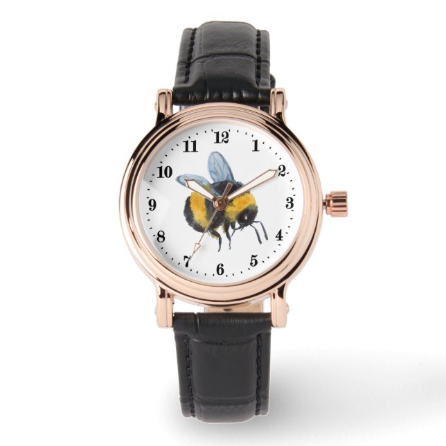 Reloj De Pulsera insectos adoradores de abejas lindas (Anverso)