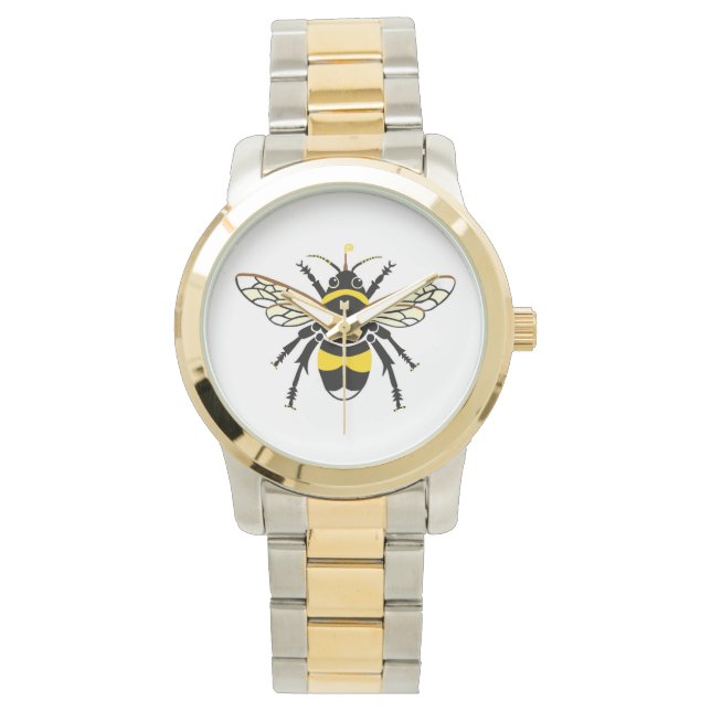 Reloj De Pulsera Insectos - Bumble BEE - Naturaleza - Vida silvestr (Anverso)