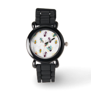 Reloj De Pulsera insectos lindos de bichos pequeños