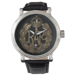 Reloj De Pulsera Insignia de la RAF para la Segunda Guerra Mundial