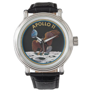 Reloj De Pulsera Insignia del Apolo 11