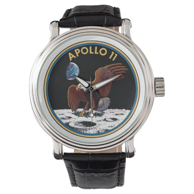 Reloj De Pulsera Insignia del Apolo 11 (Anverso)