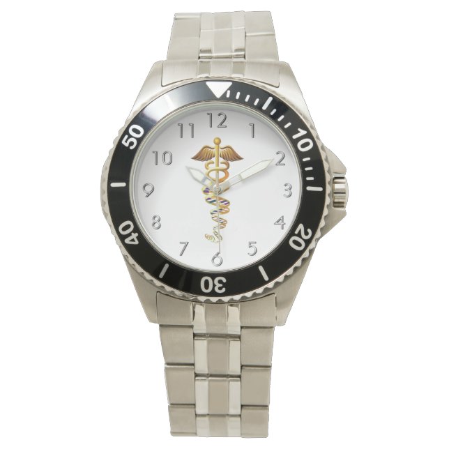 Reloj De Pulsera Insignia médica (Anverso)