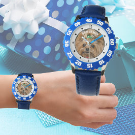 Reloj De Pulsera Inspección de NOMBRE DE FOTO infantil - Mascota |