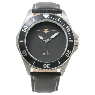Reloj De Pulsera Inspección piloto de aviones de reacción