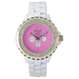Reloj De Pulsera Inspección rosa