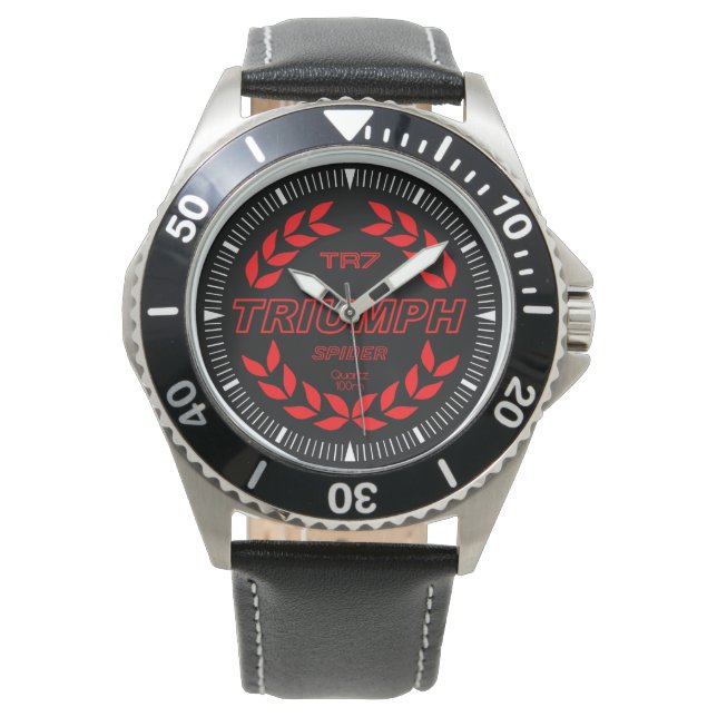 Reloj De Pulsera Inspección SPIDER de Triumph TR7 (Anverso)